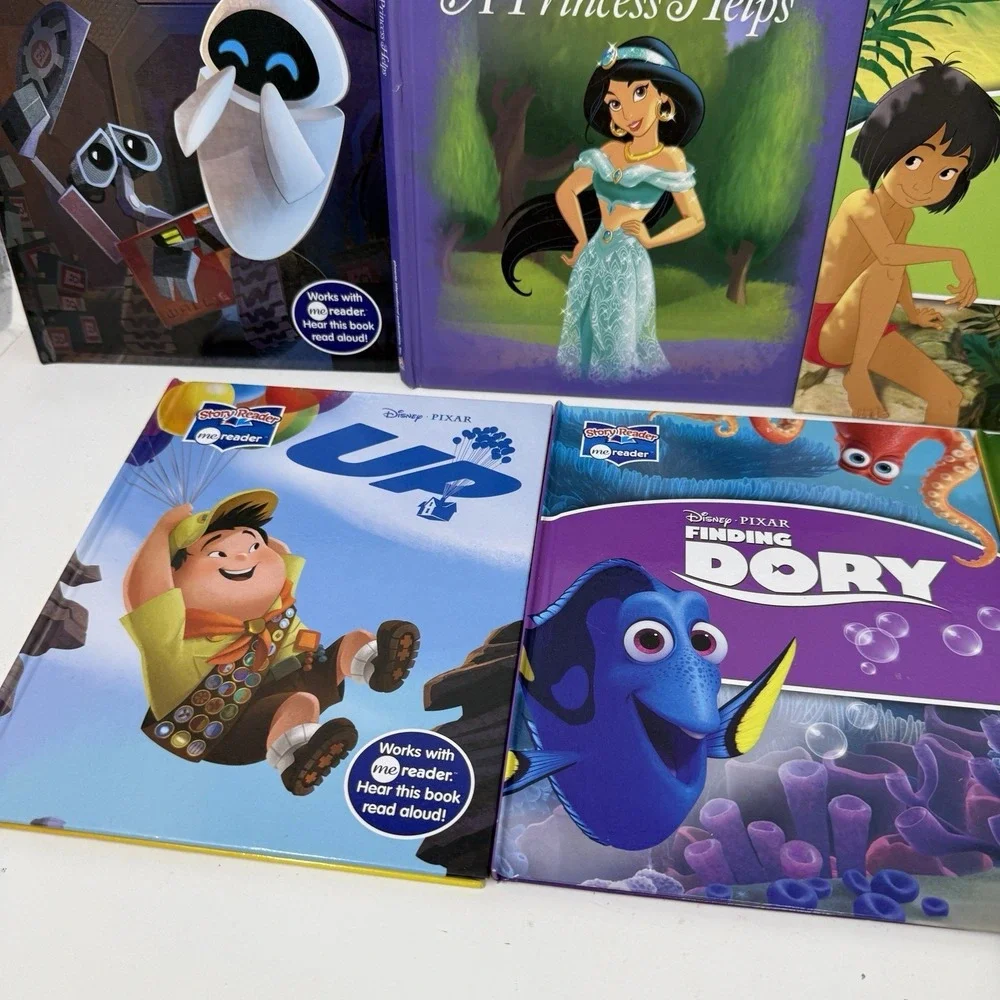 Disney  Me Reader Books Lot Of 7 Smart Pad Story Books - Dory‎ Goofy Lion King